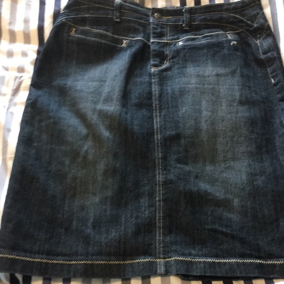 Point Zero Jean skirt - Picture 4 of 5